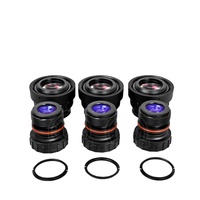 Lensa Asferis Resolusi Tinggi untuk Penglihatan Malam Hari, Eyepiece & Objective untuk Perakitan PVS14 PVS31 NVG