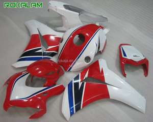 Verkleidung Kit CBR1000RR 2008 2009 2010 <span class=keywords><strong>2011</strong></span> Für Honda CBR <span class=keywords><strong>1000RR</strong></span> 1000 RR 08-11 Rot Blau Weiß Motorrad verkleidungen - Product Image 1