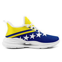 Chaussures de sport tendance 2026 pour hommes, respirantes, motif drapeau de la Bosnie, baskets de course et de marche épaisses pour femmes - FN079-26009087-5