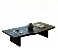 Table basse moderne en bois minimaliste, style nordique, pour le salon, les appartements et les hôtels