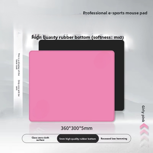 [Lei Zhen Esports Gaming Mouse Pad] Tapis de souris en caoutchouc de couleur unie de haute qualité, petite taille, 360x300mm, tapis rectangulaire à texture fine - Product Image 6