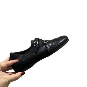 Mocasines de Plataforma para Mujer, Retro, Grises, con Aumento de Altura Oculto, Tela Elástica, Entresuela de PU/PVC, Suela de PVC, Cálidos para Otoño e Invierno - Product Image 5