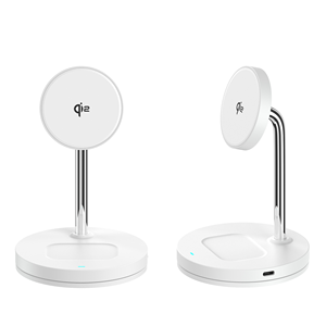 <span class=keywords><strong>Chargeur</strong></span> sans fil magnétique 2-en-1 15W certifié MFi pour <span class=keywords><strong>iPhone</strong></span>, AirPods et <span class=keywords><strong>Apple</strong></span> Watch - Product Image 2