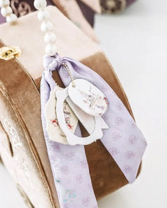 Caja <span class=keywords><strong>de</strong></span> regalo <span class=keywords><strong>de</strong></span> <span class=keywords><strong>perlas</strong></span> con asa, juego <span class=keywords><strong>de</strong></span> toallas bordadas <span class=keywords><strong>de</strong></span> terciopelo púrpura <span class=keywords><strong>para</strong></span> bebé, Maleta <span class=keywords><strong>de</strong></span> dulces, caja <span class=keywords><strong>de</strong></span> viaje <span class=keywords><strong>para</strong></span> niños, <span class=keywords><strong>ropa</strong></span> <span class=keywords><strong>para</strong></span> recién nacidos, caja <span class=keywords><strong>de</strong></span> memoria - Product Image 4