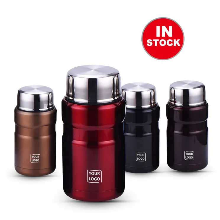 750Ml Vacuüm Thermoskan Voedsel Kolf Voedsel Warmer Container Thermos Lunchbox Geïsoleerde Roestvrijstalen Termos Voedselfles