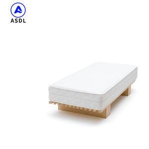 Cómodo colchón de espuma plegable más fresco de columna ortopédica e infundido con látex y colchón de espuma viscoelástica de gel de resorte de bolsillo - Product Image 5