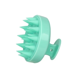 Cepillo de silicona para champú, peine para masaje del cuero cabelludo, peine para lavar el cabello, cepillo para masaje corporal, cepillo para baño y ducha, herramienta de peluquería - Product Image 1