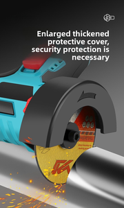 Meuleuse <span class=keywords><strong>d</strong></span>'angle <span class=keywords><strong>de</strong></span> coupe <span class=keywords><strong>de</strong></span> polissage sans brosse industrielle du moteur 220V <span class=keywords><strong>de</strong></span> couple élevé - Product Image 5