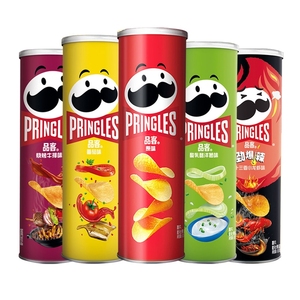 Wholesale High Quality 110g Inflated <strong>Pringle</strong> Crisps Tinned Salty Semi-Soft Potato Chips Snacks Exotic 15 Months Shelf Life - Product Image 1