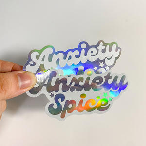 Etiquetas Adhesivas Personalizadas con Logotipo Impreso a Todo Color, Promocionales, Troqueladas y Holográficas - Product Image 1