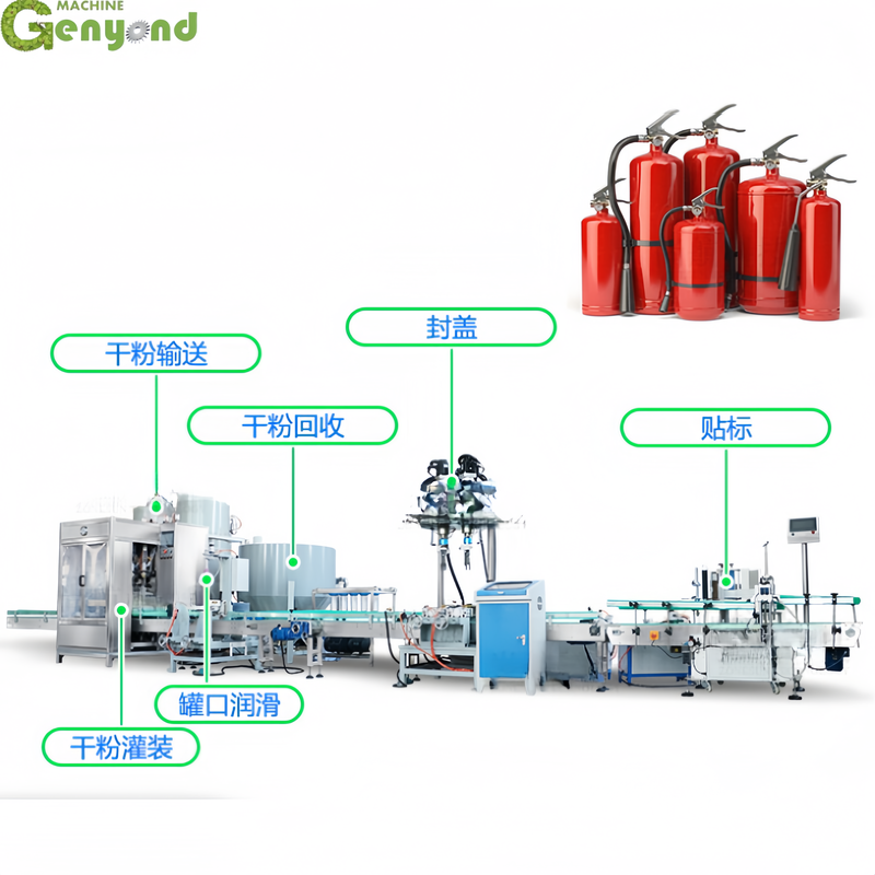 Automatic Fire Extinguisher Spray Aerosol Filling