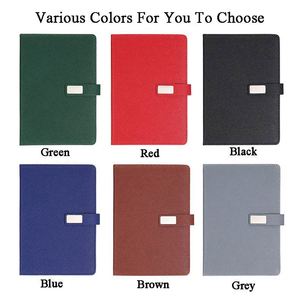 Juego de Regalo de Cuaderno A5 Personalizable de Tapa Dura de Cuero Azul Promocional al por Mayor con Bolígrafo, 100 Hojas, Logotipo Personalizado - Product Image 4