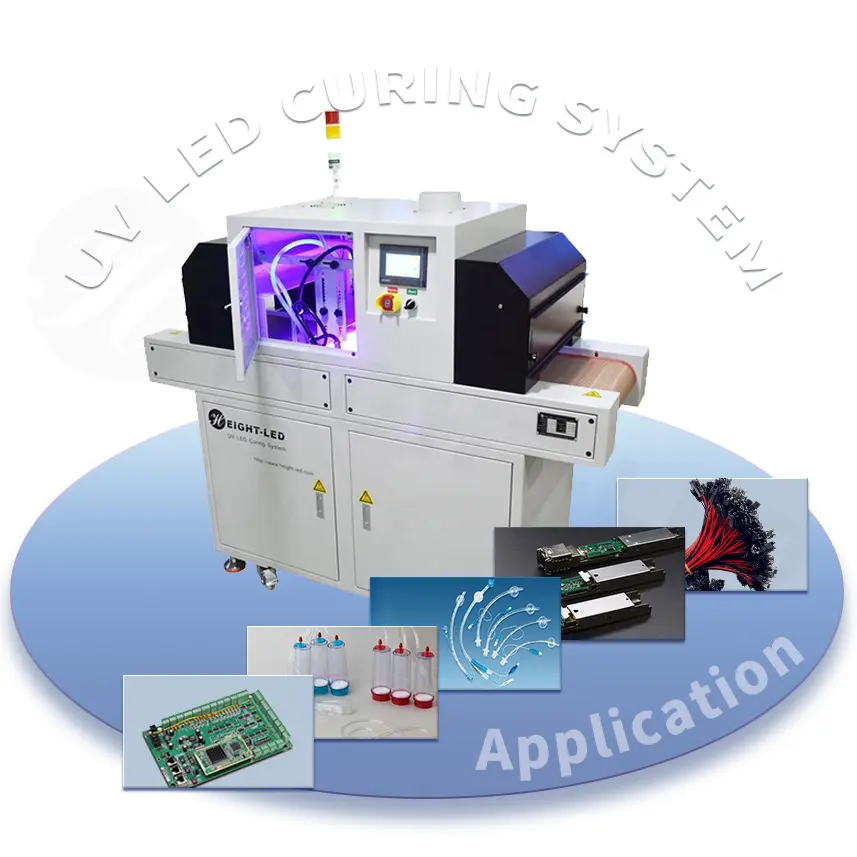 New Designs UV LED curing system long life cool light UV LED tunnel dryer for UV Glue and Ink drying