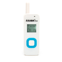 HELIDA Mini Analog Walkie Talkie 25 Saluran Radio Dua Arah Portabel dengan Earpiece USB Isi Ulang Satu Tombol Pencocokan Frekuensi