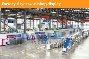 High Productivity Dandelion Air Dryer Tray Hot Selling PLC Auto Cucumber <b>Drying</b> Chamber Oven - Product Image 4