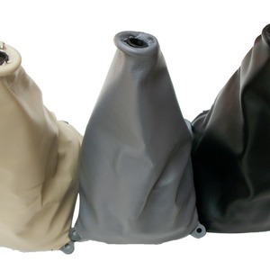 Leather Gear <b>Shift</b> <b>Knob</b> Cover For Haima Mazda Cars MZD-001 Black 66 - Product Image 3