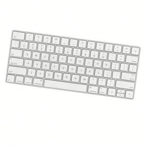 Teclado Mecánico Mágico de Tamaño Completo, Recargable, Inalámbrico BT, USB Tipo C, 78 Teclas, A1644-Plateado, para Uso en Escritorio - Product Image 1