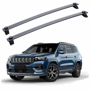 แร็คหลังคาแบบคานขวาง 140x13x12 ซม. ทำจากโลหะผสม สำหรับติดตั้งบนหลังคา Jeep Compass - Product Image 4