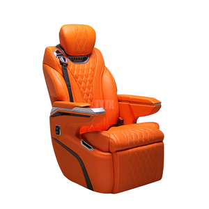 Modifica delle parti dell'auto muslimate lussuosi sedili elettrici placcati in oro per auto VIP - Product Image 5