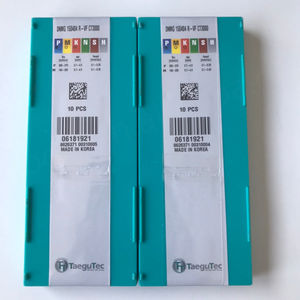 Plaquettes de tournage CNC en carbure de tungstène DNMG 150404 R-VF CT3000, outil de tournage externe, 16 mm, 1,5 mm, forme losange, support OEM - Product Image 5