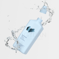 XINGYUAN vente en gros personnalisé vide HDPE en plastique détergent à lessive liquide bouteille vêtements nettoyage 1L 750ml