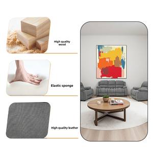 Canapé double électrique Louis <span class=keywords><strong>Danny</strong></span> Design scandinave à dossier haut avec caractéristiques réglables pour le salon ou le restaurant - Product Image 3