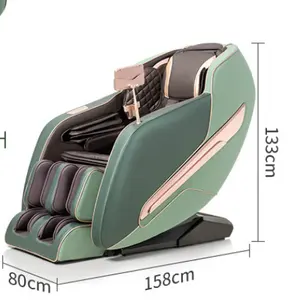 Массажное кресло для всего тела с нулевой гравитацией, 150 Вт, Sl-дорожное массажное кресло, цена, новые товары в гуандуне 2022, уникальное интеллектуальное 3D ПУ 120