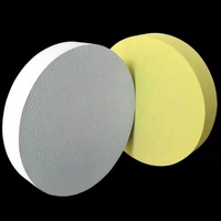 Paneles de nube insonorizados de fibra de vidrio, diseño hexagonal de techo falso acústico para estudio musical
