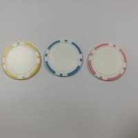 Marqueur de balle de golf personnalisé avec logo, 40 mm, en ABS, jetons de poker, cadeau d'entreprise écologique, impression UV sérigraphiée disponible, XINGYANG GMP20