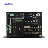 Contrôleur de vision embarqué sans ventilateur, PC industriel en boîtier, 6 LAN, 6 USB, 2 COM, 16 canaux DIO, 4 canaux de source de lumière, M58C H610