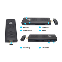 MiniTree PC Stick Portable Intel N4000 Celeron J4125 LPDDR4 4G 8G SSD 128G 256G USB 3.2 HD 2.0 Support Win10 Linux Ubuntu WIFI5