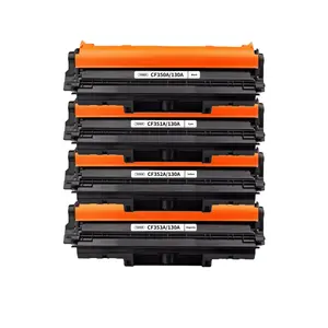 Cartouche de Toner Couleur Compatible CF350A CF351A CF352A CF353A pour HP LaserJet M176 M176FN M177 M177FW