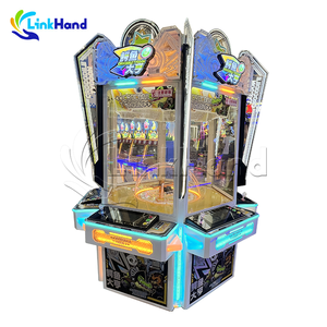 Cá Sấu Tycoon 2 <span class=keywords><strong>v</strong></span>é Token Redemption trò chơi máy Bộ dụng cụ đồng tiền hoạt động lăn bóng trò chơi Arcade lớn bass bánh xe - Product Image 1