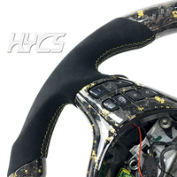 Volant LED en Fibre de Carbone Forgée, Accessoire Intérieur pour BMW E46 E39 E53 330 325 ICA R
