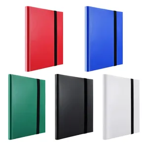 Portable Double Sided Album Baseball Athletes Cards Collection Storage Album Game Card Binder