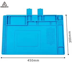 TE-603 nhiệt độ cao mềm Silicone Hàn Mat bảo vệ bảng Mat Thảm Hàn Trạm Hàn Pad kích thước lớn và nhỏ