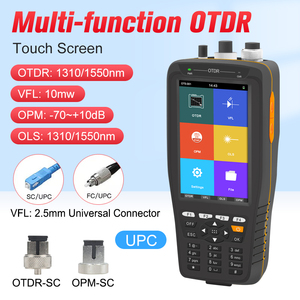 टच स्क्रीन ऑप्टिक फाइबर ओटीडीआर टेस्टर 10nw 1310/1550nm -70/26db vfl ऑप्टिकल पावर मीटर प्रकाश स्रोत Tm290 में निर्मित - Product Image 2
