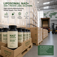 Complément Énergétique Cellulaire pour Adultes Tout-en-un : Capsules Liposomales NAD+ Quercétine Phytosome – 120 Capsules par Flacon