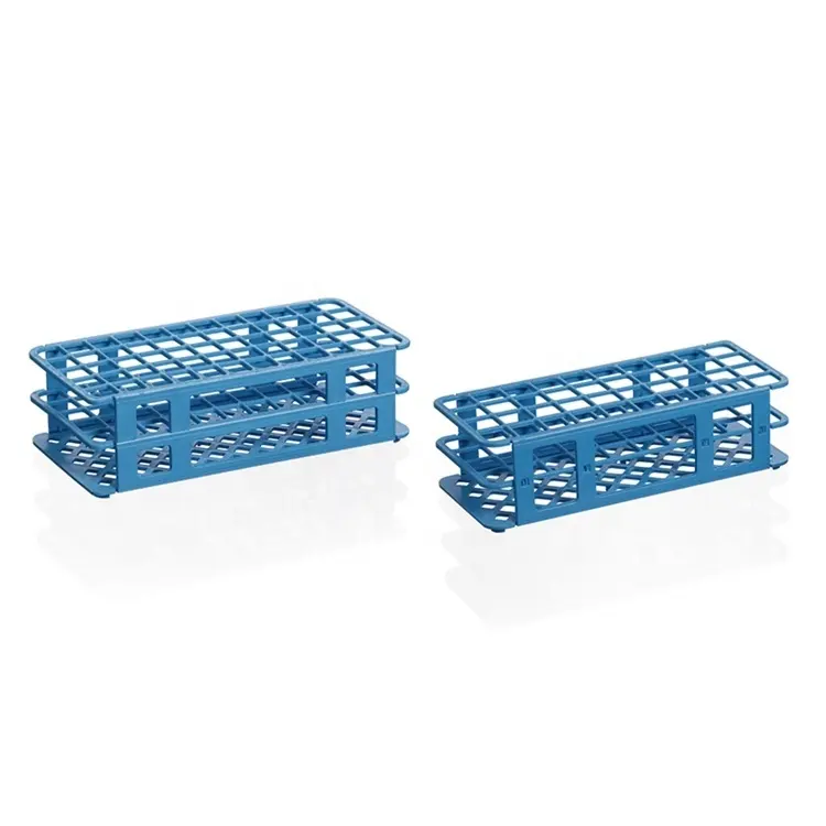 Consumabili da laboratorio 250*110*65mm supporto per provette in plastica portatile rack per provette