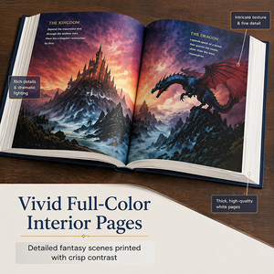 Impresión de Libros de Tapa Dura, Cómics, Anime, Ficción Clásica, Libros de <span class=keywords><strong>Cuentos</strong></span>, Novelas para Adultos, Impresión de Libros Personalizados - Product Image 2