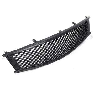 กระจังหน้าสีดำ/ลายคาร์บอนไฟเบอร์สำหรับอินฟินิตี้ จี37 2 ประตู คูเป้ ปี 2008 2009 2010 2011 2012 2013 กระจังหน้าแบบเรซซิ่ง - Product Image 5