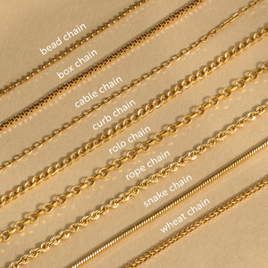 <span class=keywords><strong>Collana</strong></span> a catena <span class=keywords><strong>sottile</strong></span> in vero <span class=keywords><strong>oro</strong></span> massiccio MaiYi Classic 9k/10k/14k/18k personalizzabile per donna - Product Image 1