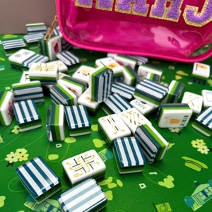 Juego de Mahjong Americano de Acrílico de 160 Piezas Personalizado en EE. UU., Elegante y Lujoso, Regalo para Mesa de Juego - Product Image 5
