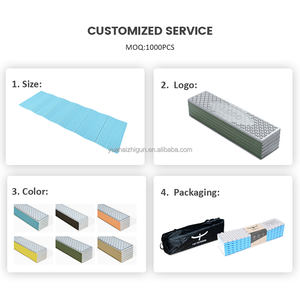 Accesorios <span class=keywords><strong>para</strong></span> acampar Almohadilla <span class=keywords><strong>para</strong></span> dormir de espuma de celda cerrada plegable Colchón plegable ultraligero cómodo <span class=keywords><strong>para</strong></span> mochilero Senderismo - Product Image 6