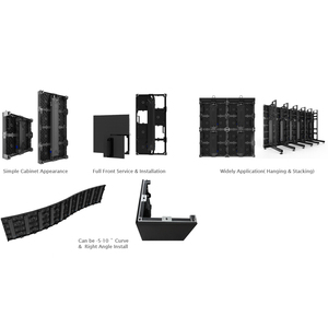 P4 Tủ LED Video tường Bộ vi xử lý với đầy đủ màu sắc màn hình nhà máy bán hàng trực tiếp của New trong nhà hồng ngoại p3.91 SDK PVD 16 bit 178 - Product Image 3