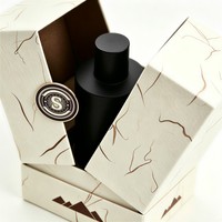 Boîte d'emballage cosmétique rigide en carton gaufré, design créatif, double porte, luxe, écologique, recyclable, fermeture magnétique