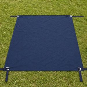 Portable Anti-slip Waterproof All Seasons <b>Outdoor</b> Picnic Blanket Oxford Fabric Camping <b>Mat</b> Adjustable Buckle Straps Carry Handle - Product Image 3