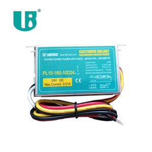 PL15-180-10D24 24V DC <span class=keywords><strong>UVC</strong></span> đèn diệt khuẩn biến áp cho T5 4W 6W 8W 10W <span class=keywords><strong>4</strong></span> pin UV ánh sáng điện tử 24V Ballast - Product Image 5