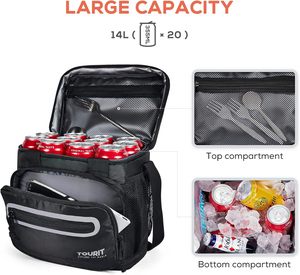Free sample Customized Lightweight Waterproof <b>Bag</b> Insulated Gym <b>Lunch</b> Box <b>Bag</b> Thermal Fitness Tote Cooler <b>Bag</b> <b>Shoulder</b> <b>Strap</b> - Product Image 6