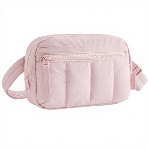 Lightweight Fashion Puffer Crossbody Bag Zipper Multi-Pocket Phone Pouch <b>Small</b> Shoulder Bag for Women Daily Travel <b>Shopping</b> - Product Image 1